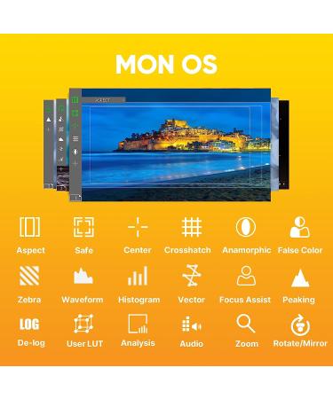 Osee T5+ 5.5 Daylight Visible 1000nits DSLR Field Monitor with 3D LUT HDR and 4K HDMI - Expose Focus Assist - Wide Color Gamut - One-Key Operation - Buy Online on GoSupps.com
