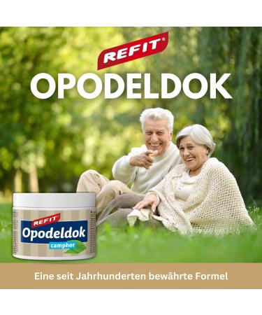 Refit Opodeldok Camphor Ointment 200ml - Herbal Pain Relief Gel with Lavender & Rosemary for Back Muscles & Joints | International Shipping - Buy Online on GoSupps.com