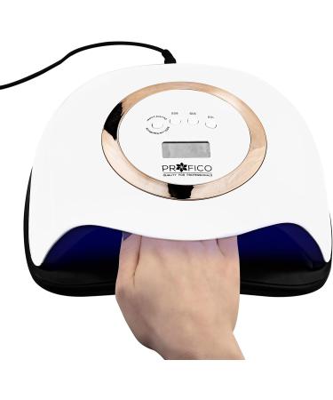 Profico V1 168W Nail Lamp - UV & LED Nail Dryer for Gel Polish | Professional Quality Nail Dryer for Salon & Home Use - Buy Online on GoSupps.com