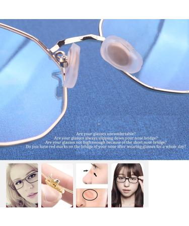 Buy Black Silicone Nose Pad Covers for Glasses - Non-Slip Anti-Slip M Size (5 Pairs) | International Shipping - Buy Online on GoSupps.com