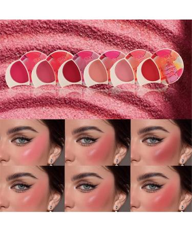  TianWlio Blush Cream Blush Natural Looking Powder Natural Makeup Powder for Face Puffiness Color Shining Face Makeup Long Lasting Lightweight - Buy Online on GoSupps.com