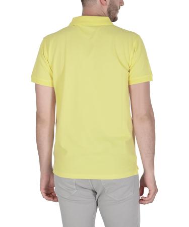 19V69 ITALIA Men's Polo Shirt XXL Yellow Popcorn - Buy Online on GoSupps.com