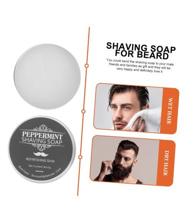 Buy Scented Shave Soap for Men - Peppermint Bar Shaving Soap | International Shipping Available - Buy Online on GoSupps.com