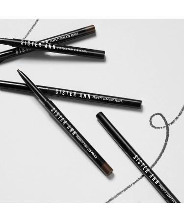 SISTERANN Perfect Slim Waterproof Eye Pencil 01_Black - 0.5g Ultra Slim 2mm Tip - Buy Online on GoSupps.com