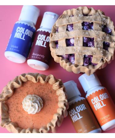 Color Mill Oil Blend Food Coloring - Intense Vegan Burgundy - Highly Concentrated 20ml - Buy Online on GoSupps.com