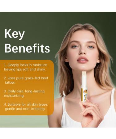 Moisturizing Lip Balm 5g Exfoliating Lip Scrub | Intense Hydration and Care for Dry and Chapped Lips Even Skin Tone for Women Day and Night - Buy Online on GoSupps.com