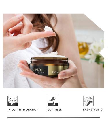 Algae Nanoil Hair Mask 300ml | Professional Moisturizing & Regenerating Treatment for Smooth Hair - Buy Online on GoSupps.com
