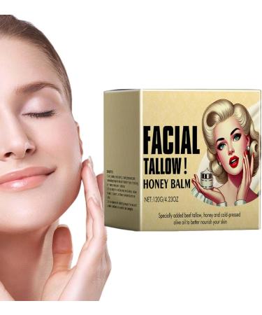  Goowafur Pure sebaceous balm original anti-wrinkle honey balm beef tallow face balm skincare pure cream whipped moisturizer for face and body - Buy Online on GoSupps.com