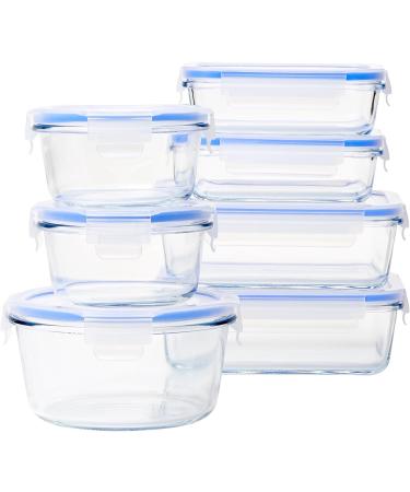 Amazon Basics Airtight Glass Food Storage Container Set with BPA-Free & Locking Plastic Lids & Dr. Beckmann Carpet Stain Remover | Removes New and Dried-in Stains | Includes Applicator Brush 7 + Carpet Stain Remover 650ml - Buy Online on GoSupps.com