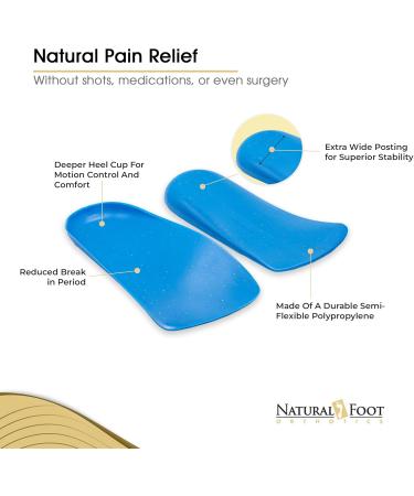 Natural Foot Orthotics Cloud Comfort Insoles | Arch Support & Relief from Foot Fatigue | Podiatrist Designed | Made in the USA - Buy Online on GoSupps.com