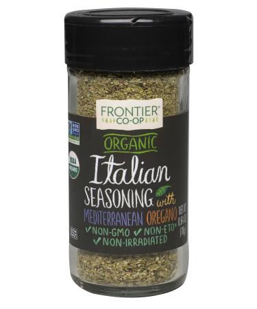 Frontier Natural Products Organic Italian Seasoning with Mediterranean Oregano 0.64 oz (18 g) - Buy Online on GoSupps.com
