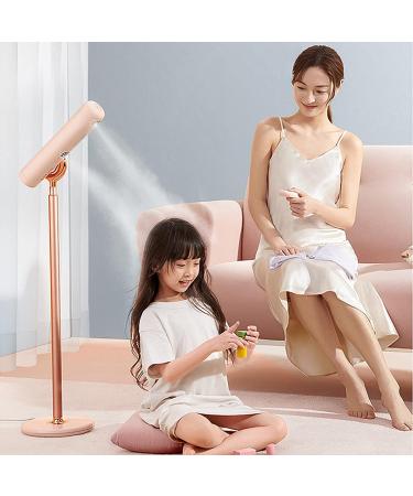 Hair Dryer Stand 1700w Height Adjustable Ionic Standing Hair Dryer 180 Degree Front and Rear Dual Air Outlets Wireless Remote Control Operation Suitablefor HomeBeauty Salon Pink - Buy Online on GoSupps.com