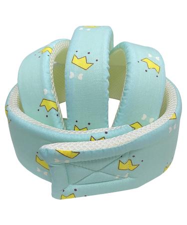 Ocanoiy Baby Safety Helmet - Crown Blue | Toddler Headguard for Infant & Children | Adjustable Head Protector Cap for Ultimate Safety - Buy Online on GoSupps.com