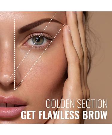 iMethod Reusable Eyebrow Stencils Kit - 20 Shapes for Beginners, Easy to Use & Flexible Eyebrow Shaping Tools for Women - Buy Online on GoSupps.com