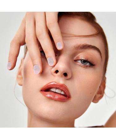 Semi-Cured Nail Wraps Natural Gloss Gel Nail Strips | Adhesive Nail Polish Strips Fingernail Manicure Stickers Salon-Quality Finish Easy Application - Buy Online on GoSupps.com