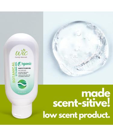 WIC Family Naturals Eco-Styling Hair Gel With Plant Polymers Alcohol Free - Organic Hair Styling Gel For Kids Women and Men 1 - Buy Online on GoSupps.com