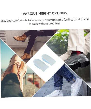 FOMIYES Heightening Insoles - Heel Lift Cushion for Extra Height & Comfort | Wearable Foot Protection Pads - Buy Online on GoSupps.com