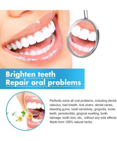 oihgerg Renhe Artisanal Toothpaste Probiotic Whitening Toothpaste Cavity Protection Fluoride-Free Protection for Sensitive Teeth and Gums (2pcs) - Buy Online on GoSupps.com