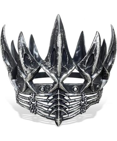 Aufquwk Crow Head Crown Crown Cosplay for Adult Cosplay Crown Costume Accessory for Halloween Prom Cosplay Stage Performance - Buy Online on GoSupps.com