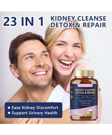 Kidney Cleanse Detox & Repair Advanced Kidney Support Supplement - Cranberry & Chanca Piedra Pills for Bladder Control Urinary Pain Relief Cranberry Urinary Tract Health Kidneey Stones Dissolver - Buy Online on GoSupps.com