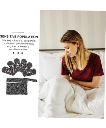 Minkissy 24-Piece Leak-Proof Ankle Towel Set | Reusable Menstrual Pads & Waterproof Inserts for Women - Buy Online on GoSupps.com