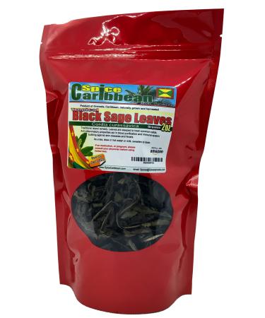 Tropical Black Sage leaves - 2oz (Product of Grenada)