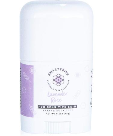 SmartyPits Mini Deodorant Sampler Pack - Baking Soda Free, Lavender Rose Essential Oil Blend | Sensitive Skin Formula - Buy Online on GoSupps.com