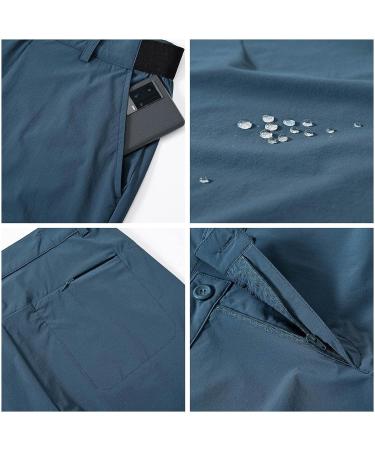 Rdruko Men's Stretch Golf Pants - Quick Dry Lightweight Casual Dress Pants Navy Blue 34 - Buy Online on GoSupps.com