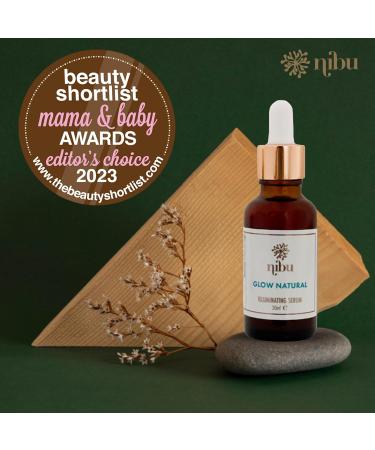  Nibu Glow Natural Serum 30ml Anti-aging anti-wrinkle reduces hyperpigmentation hydrating brightening and illuminating Organic face serum for men and women - Buy Online on GoSupps.com