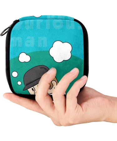 GIAPB Period Bag Sanitary Napkin Storage Bag - Blue Background Color - Buy Online on GoSupps.com