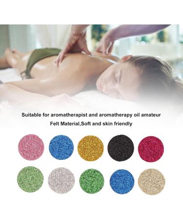 Fragrance Oil Diffuser Replacement Refill Pad 20pcs Round Replacement Refill Pads Mixed Colors Aromatherapy Essential Oil Diffuser Felt Pad for Essential Oil Diffuser Necklace - Buy Online on GoSupps.com