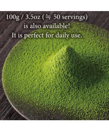 Premium ORGANIC CEREMONIAL Grade Matcha from Kagoshima JAPAN | Japanese Tea KIMIKURA | Matcha KIMIKURA (100g pack) - Buy Online on GoSupps.com