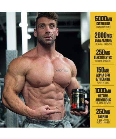 HydraPump | #1 Rated Stim-Free Pre Workout Powder w/Nitric Oxide Booster Electrolytes & Nootropics | Pumps Focus Stamina Muscle Growth Hydration Caffeine Free & Non Stimulant | Pineapple Blast - Buy Online on GoSupps.com