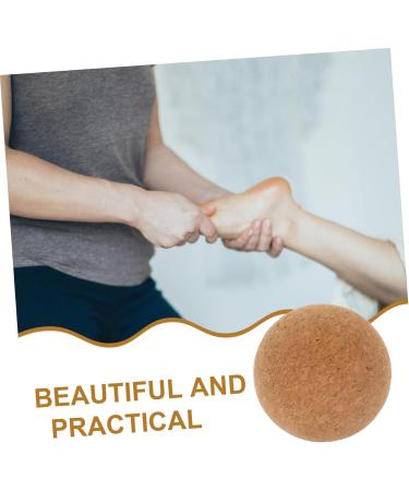 Magiclulu Cork Yoga Ball - Multi-Purpose Massage & Fitness Tool for Muscles Neck and Feet - Buy Online on GoSupps.com