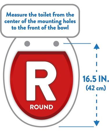 Clorox Antimicrobial Round Wood Toilet Seat | Easy-Off Hinges | Wiggle-Free Design - Buy Online on GoSupps.com