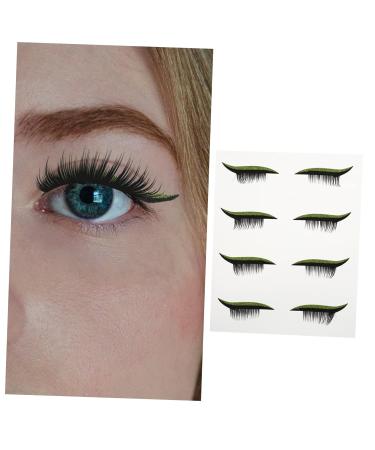 Mipcase 8 Pairs False Eyelashes & Eyelid Stickers - Self-Adhesive Eye Makeup Tool | Waterproof Eyeliner Tape for Stunning Eye Looks - Buy Online on GoSupps.com