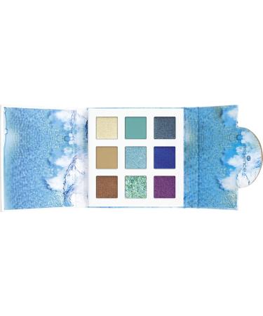 essence MY POWER IS WateR eyeshadow palette No. 04 Dance With The Waves! multicolored 9 colors (7.2g)