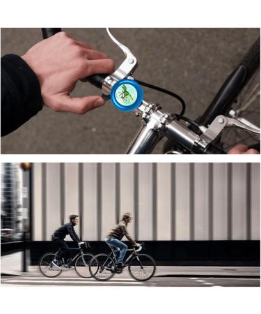 Shop Sangkoo Bicycle Bell for Racing & Cycling - Crisp Sound for Kids & Adults - Blue Tyrannosaurus Rex Design - Buy Online on GoSupps.com