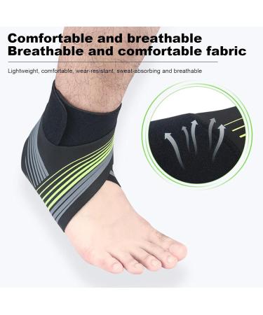 Breathable Running Ankle Brace - Support Wrap for Soccer Basketball & Injury Recovery - Buy Online on GoSupps.com