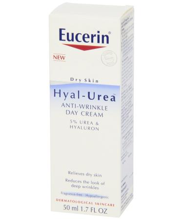 Eucerin Hyal-Urea Anti-Wrinkles Day Care 50ml | Anti-Aging Moisturizer for Smooth Hydrated Skin - International Shipping Available - Buy Online on GoSupps.com