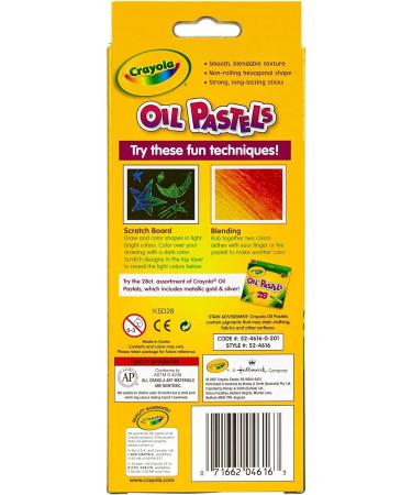 Crayola Oil Pastels - 16 Count Assorted Colors - Buy Online on GoSupps.com