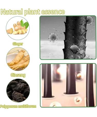 Nbzsmlkn Plant Based Bubble Hair Dye Long Lasting Plant Based Foam Hair Dye Pure Plant Extract 500ml Hair Color Cream Mild Formula Natural Plant For Gray Hair Coverage Black Brown - Buy Online on GoSupps.com