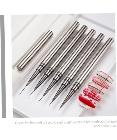 DRESSOOS Nail Art Drawing Pen Nail Painting Brush Manicure Drawing Tool Nail Line Pens Manicure Painting Nail Art Supplies Manicure Liner Manicure Tools Nail Art Liner Pen Nails Brush Pen 18.00X1.00X1.00CM As Shown 2 - Buy Online on GoSupps.com