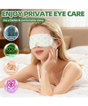 Guidre Pack of 20 heated steam eye masks - Hot compress aid for eyes - Steam sleep mask for puffy eyes - Relaxation and dark circles - Eye care - Buy Online on GoSupps.com