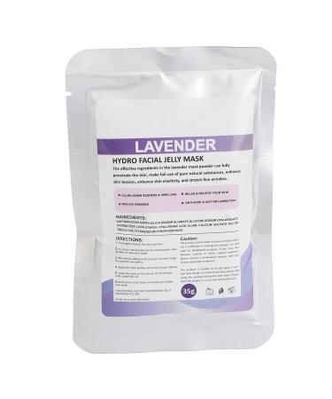 LIZEALUCKY Moisturizing Powder Lavender Mask Softens Skin Wrinkle Removal Blackhead Treatment