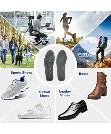 Buy Acupressure Insoles - Magnetic Orthopedic Insoles for Men & Women | Reflexology Comfort (2 Pairs Large) - International Shipping - Buy Online on GoSupps.com