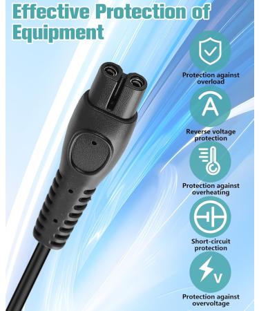 Chargeur 5V pour Rasoir Philips Norelco OneBlade QP2724 QP2734 QP2824 QP2834 QP4530 MG7910 MG9510 Adaptateur USB 1m C ble Compatible pour Rasoirs lectriques - Buy Online on GoSupps.com