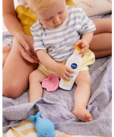 NIVEA SUN Kids Sensitive Protect & Play | Best Children's Sun Cream for Sun Protection - Shop Internationally! - Buy Online on GoSupps.com