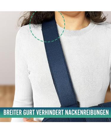 Ortoprime Arm Loop Shoulder Immobilizer - Adjustable Comfort for Shoulder Injuries - Universal Bilateral Armrest for Adults - Buy Online on GoSupps.com