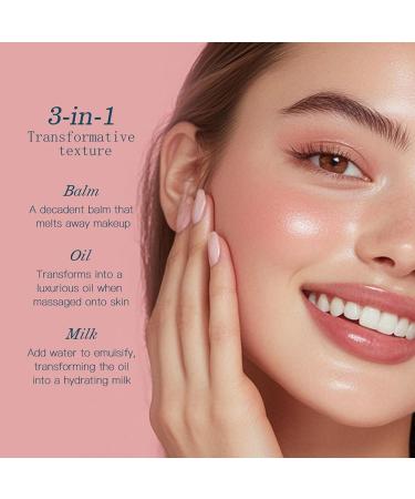Moisturizing makeup balm makeup melting cleanser facial cleanser remover 20g gentle yet infused with hyaluronic acid. Easy application for the - Buy Online on GoSupps.com